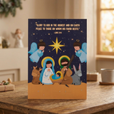 Holy Family and Angels Advent Calendar