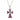 Cross Necklace Pink