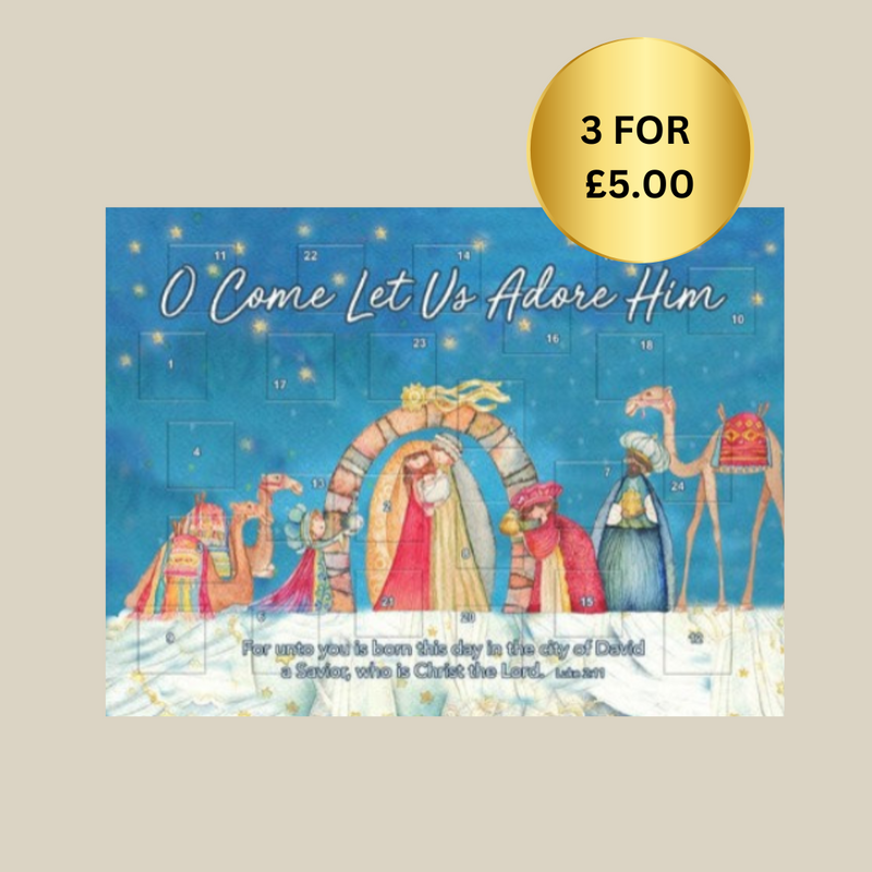 O Come Let Us Adore Him Advent Calendar