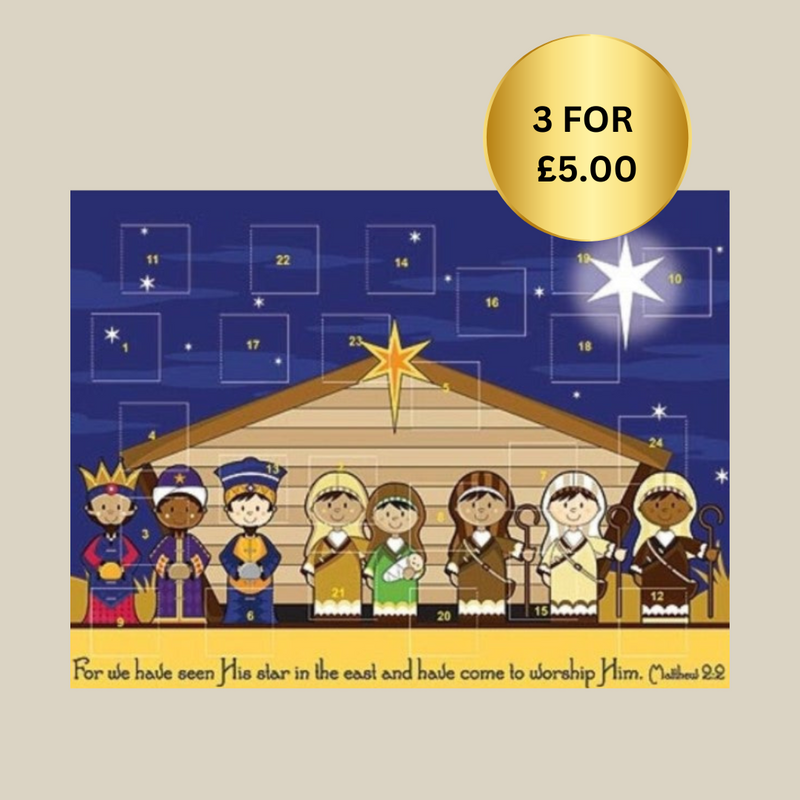 Kids Stable Nativity Advent Calendar