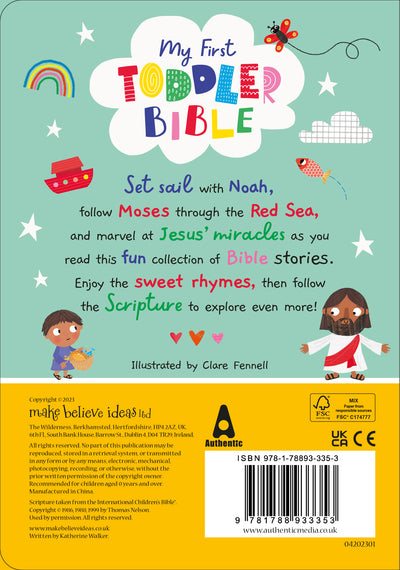 My First Toddler Bible by Katherine Walker