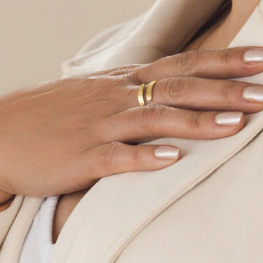 I Can Do All Things Affirmation Ring - Adjustable Gold