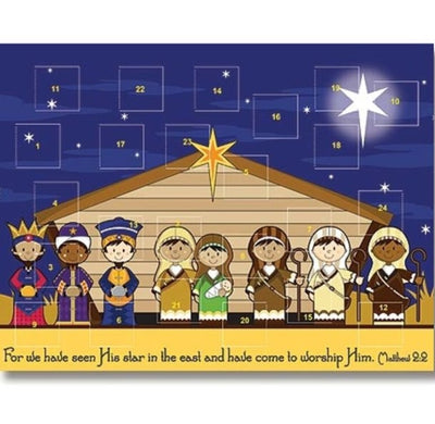 Kids Stable Nativity Advent Calendar