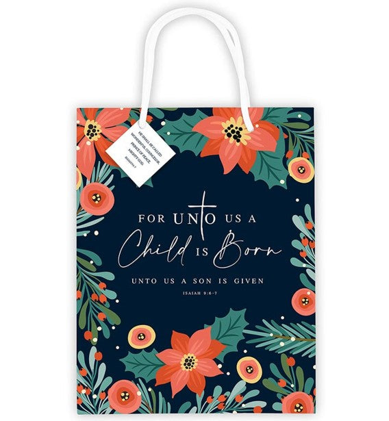 For Unto Us a Child is Born Gift Bag