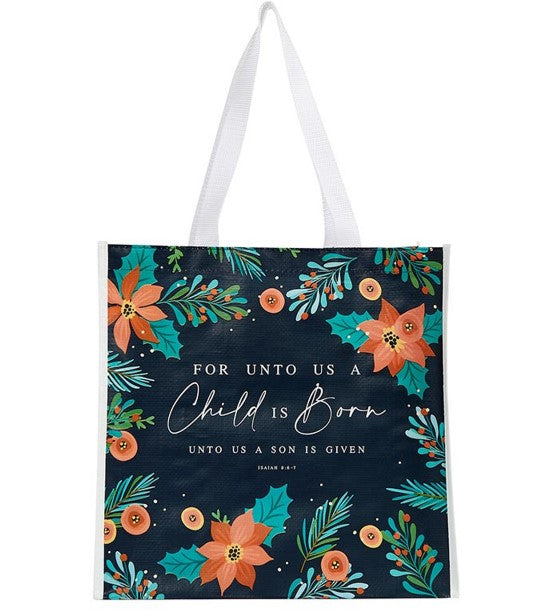 For Unto Us a Child is Born Eco-Friendly Tote Bag