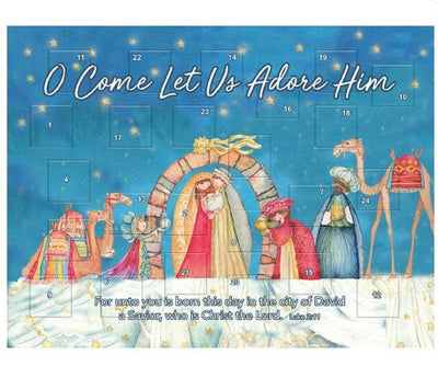 O Come Let Us Adore Him Advent Calendar