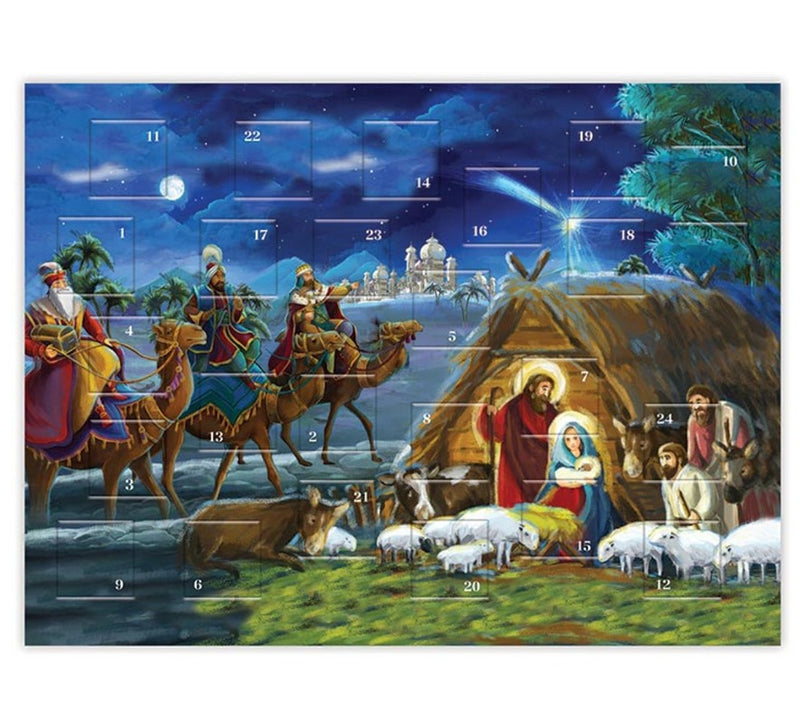 Traditional Nativity Advent Calendar