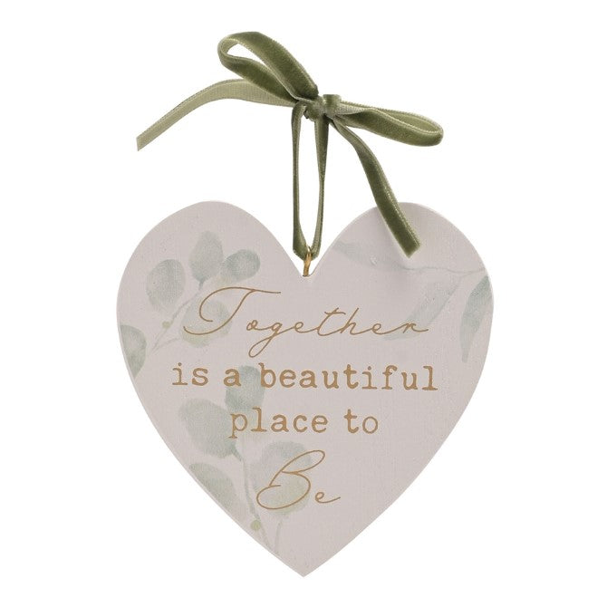 Together- Heart Plaque