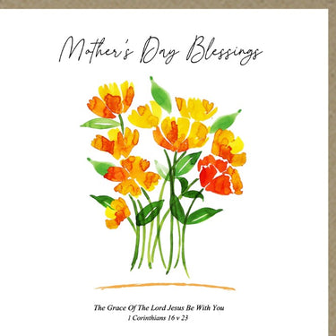 Mothers Day Blessings Greetings Card