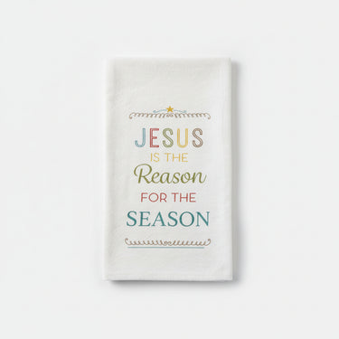 Jesus is the Reason for the Season Tea Towel (Pack of 2)