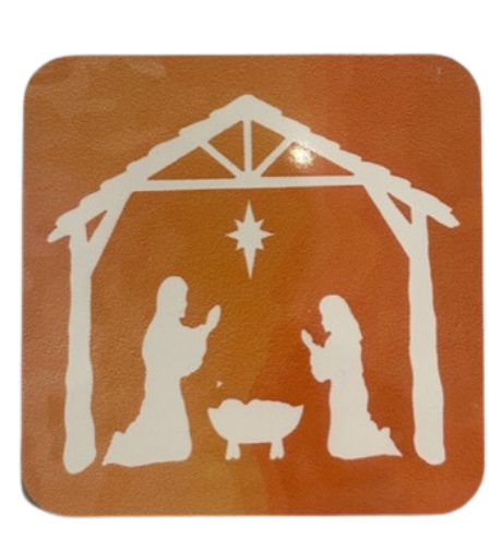 Christmas Coaster- Nativity