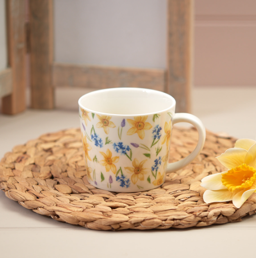 Daffodil & Hyacinth Mug