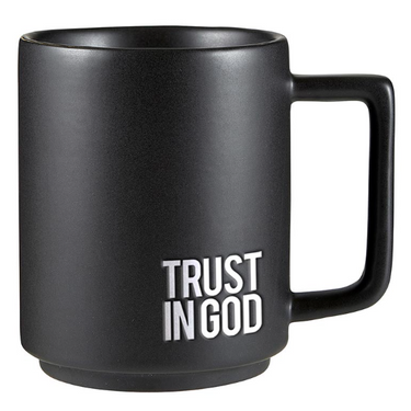 Matte Café Mug – Trust in God