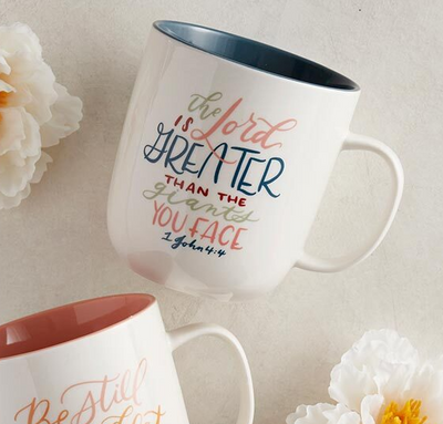 Love all Mug – Lord is Greater