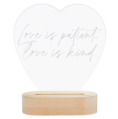 Desk Lamp – Love Patient