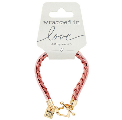 Wrapped In Love – Philippians 4:13 – Pink