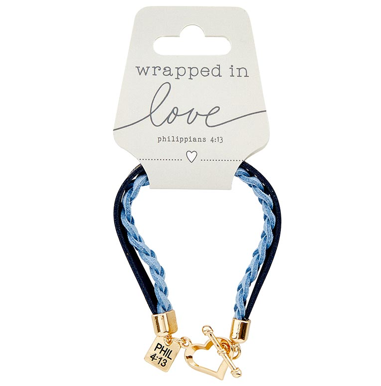 Copy of Wrapped In Love – Philippians 4:13 – Blue