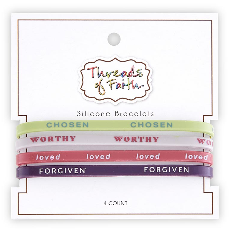 Silicone Bracelet – God Calls Me – 4 Pack