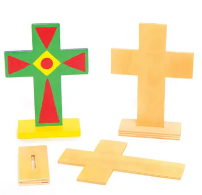 Craft It! Wooden Stand Up Crosses (pack of 4)
