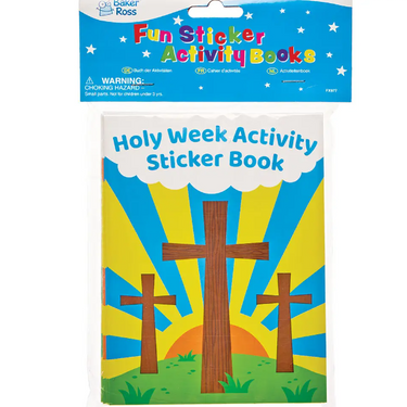 Holy Week Activity Sticker Books (Pack of 8)