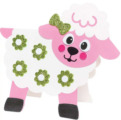 Easter Lamb Mix & Match Card Kits (Pack of 6)