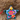 Hanging Star – Blue Floral Design
