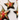 Hand Painted Star Decoration (pack of 3) Multi Floral