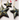 Hand Painted Star Decoration (pack of 3) Blue & Gold