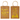 Christmas Kraft Gift Bag Assortment (2 Asst)