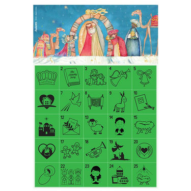 Scratch and Reveal Advent Calendar