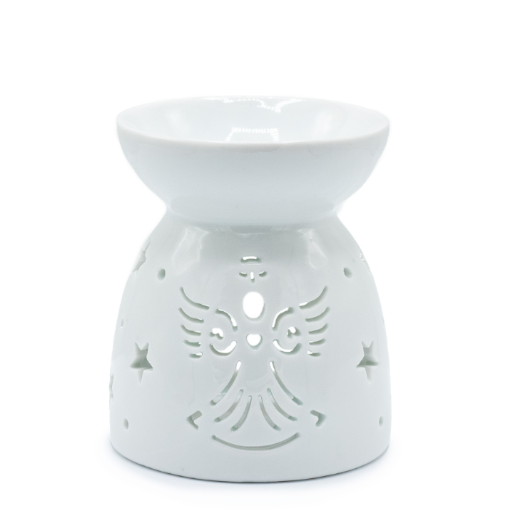 Oil Burner- Angel Wings – Premier Christian Marketplace