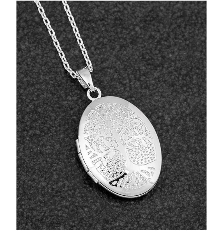 Tree of Life Silver Plated Locket