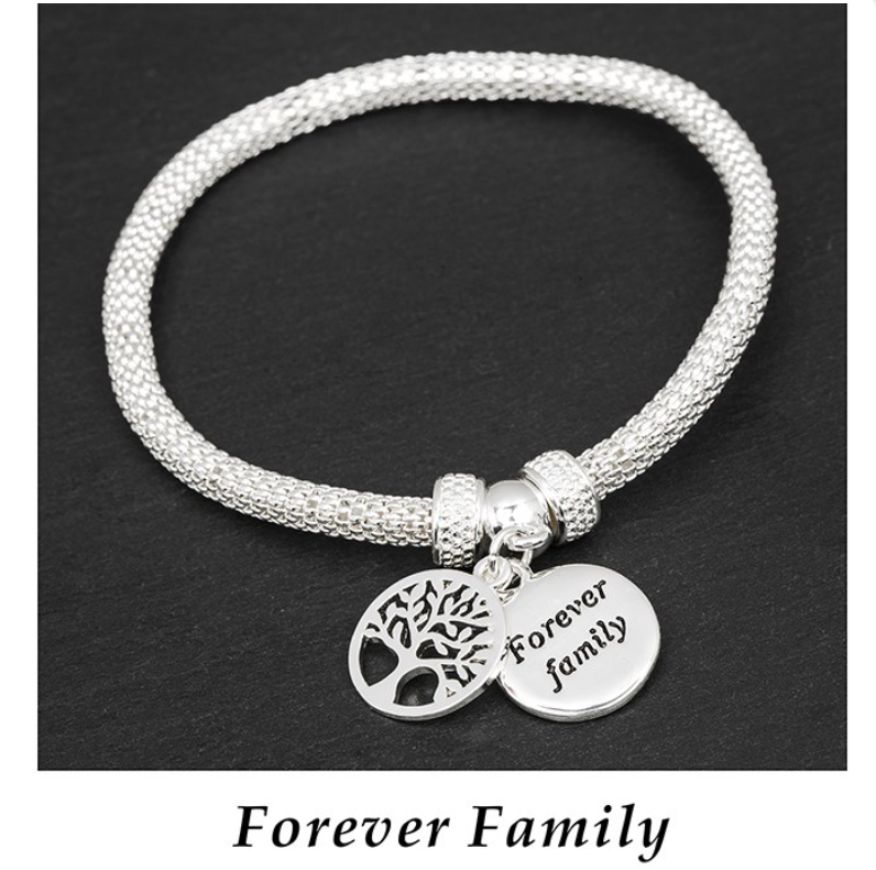 Tree of Life Mesh Bracelet- Family