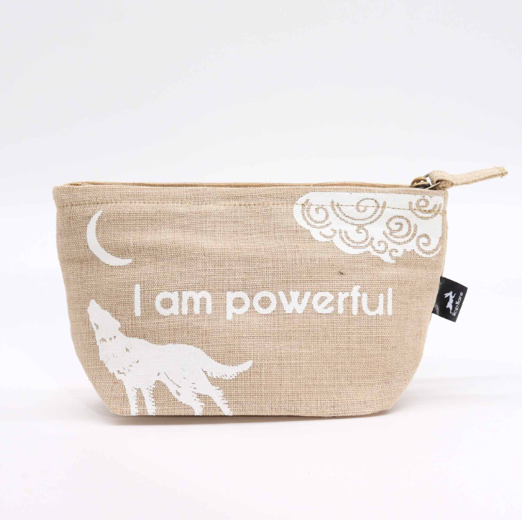 Jute Pouch - I am Powerful