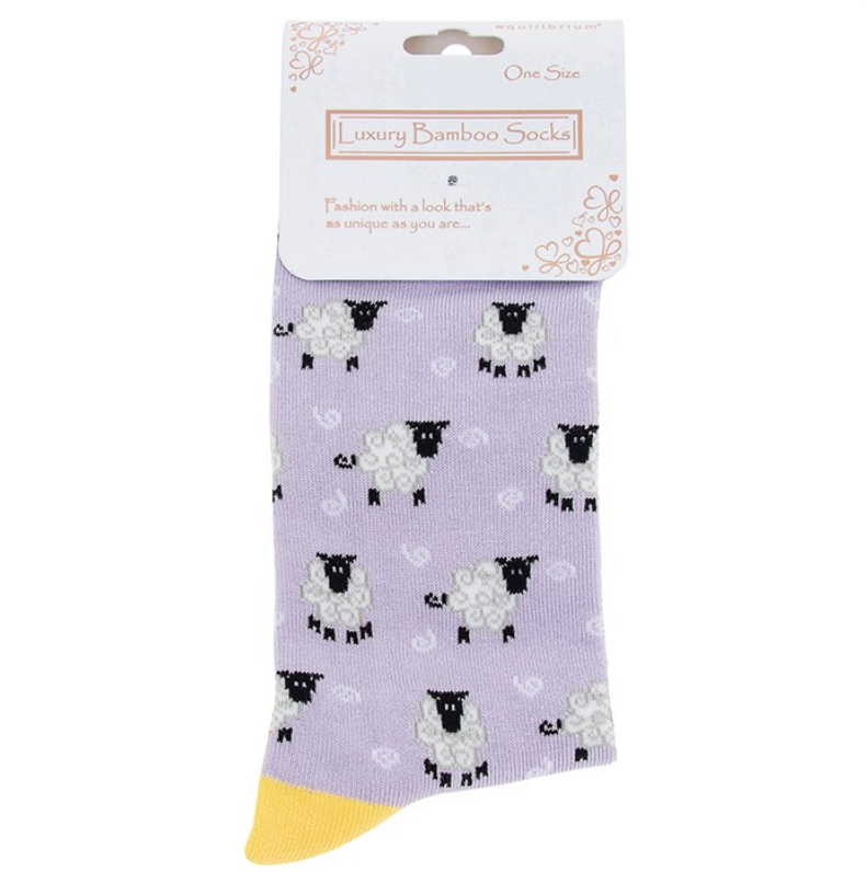 Bamboo Socks - Lamb Lilac
