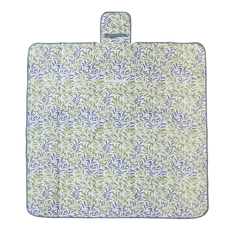 Picnic Blanket- Blue floral