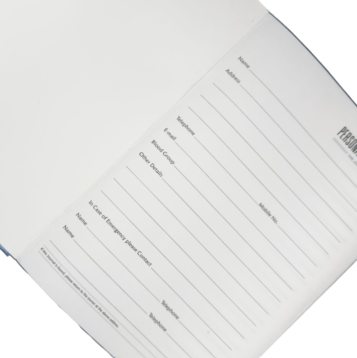 Notebook – For I know the plans