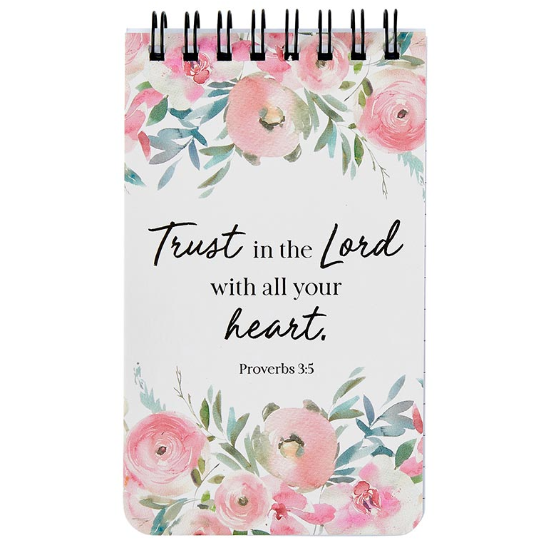 Trust in the Lord Spiral Notepad