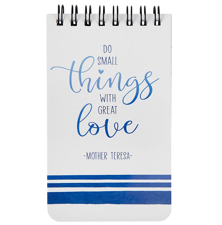 Do Small Things Spiral Notepad