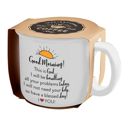 Good Morning God Coffee Mug