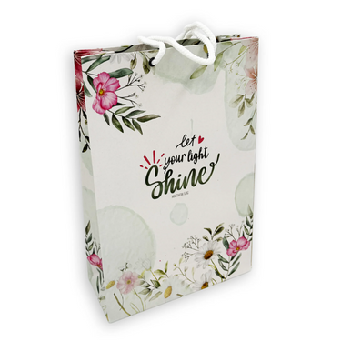 Medium Gift Bag – “Let Your Light Shine”