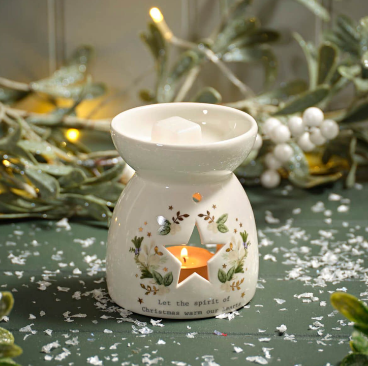 Holly & Leaf Tealight Burner