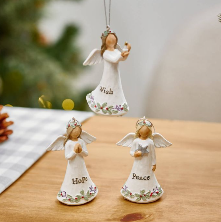 Angel Tree Decorations (3 Pack)