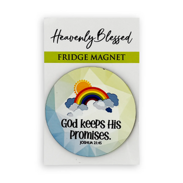 Fridge Magnet – “God keeps His promises”