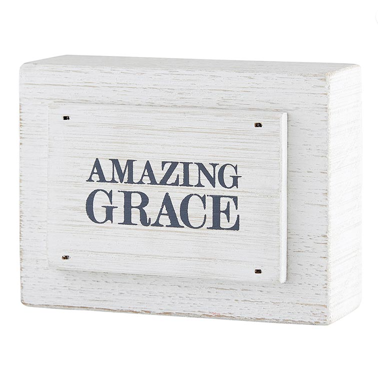 Wood Block – Amazing Grace