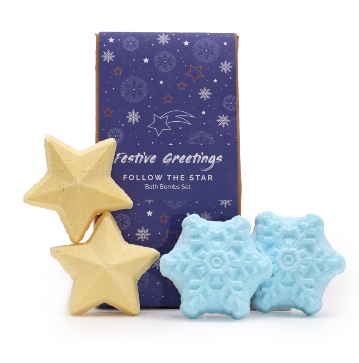 Follow the Star Christmas Bath Bomb Gift Pack