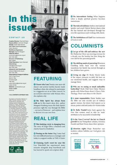 Woman Alive Magazine - September 2025