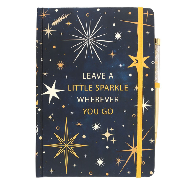 A5 Starry Night Notebook with Pen
