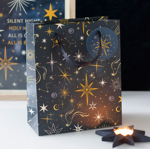 Starry Night Gift Bag- Medium