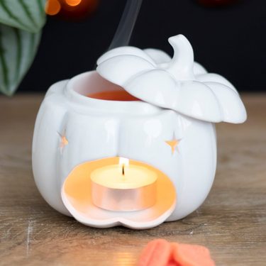 White Pumpkin Oil Burner